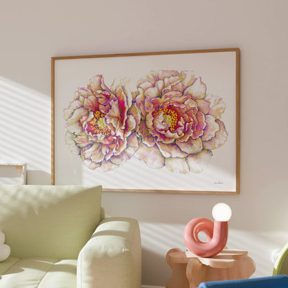 Peony Tapestry