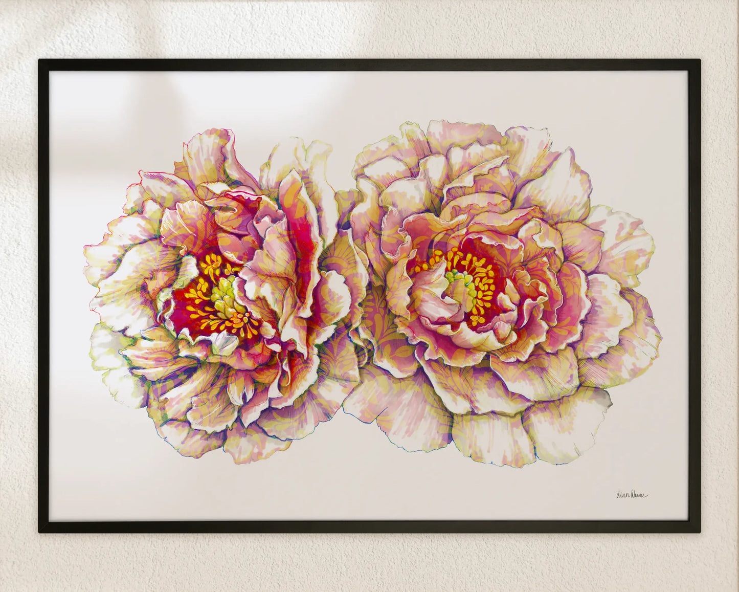 Peony Tapestry
