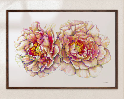 Peony Tapestry