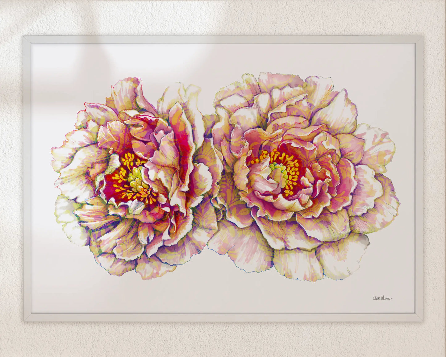 Peony Tapestry