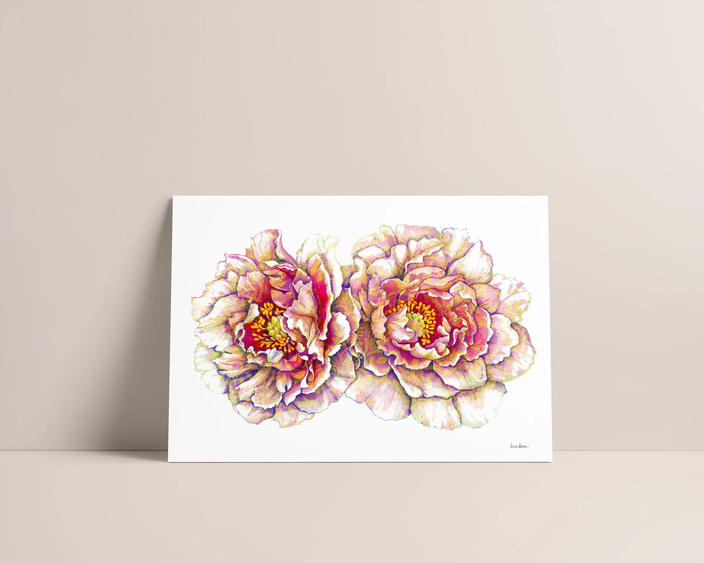 Peony Tapestry